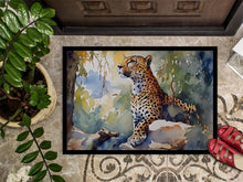 Load image into Gallery viewer, Leopard Doormat - Large 24x36 – Indoor/Outdoor Floor Mat with Artistic Flair