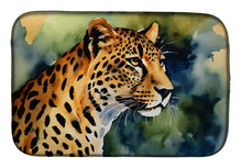 Load image into Gallery viewer, Leopard Dish Drying Mat