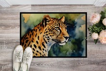 Load image into Gallery viewer, Leopard Doormat - Large 24x36 – Indoor/Outdoor Floor Mat with Artistic Flair