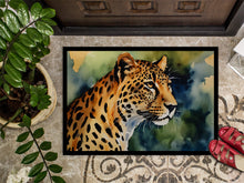 Load image into Gallery viewer, Leopard Doormat - Large 24x36 – Indoor/Outdoor Floor Mat with Artistic Flair