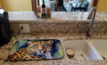 Load image into Gallery viewer, Leopard Dish Drying Mat