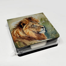 Load image into Gallery viewer, Lion PU Leather Note Paper Holder