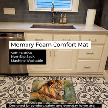 Load image into Gallery viewer, Lion Memory Foam Kitchen Mat DAC2951RUG