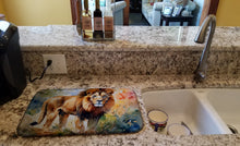 Load image into Gallery viewer, Lion Dish Drying Mat