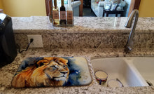 Load image into Gallery viewer, Lion Dish Drying Mat