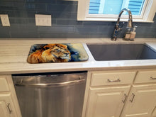 Load image into Gallery viewer, Lion Dish Drying Mat