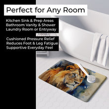 Load image into Gallery viewer, Lion Memory Foam Kitchen Mat DAC2954RUG