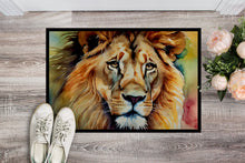 Load image into Gallery viewer, Lion Doormat - 18X27 Indoor / Outdoor Rug | Made in USA