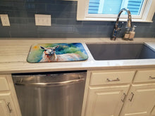 Load image into Gallery viewer, Llama Dish Drying Mat