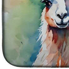 Load image into Gallery viewer, Llama Dish Drying Mat