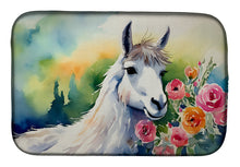 Load image into Gallery viewer, Llama Dish Drying Mat