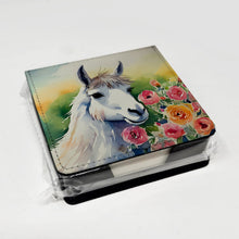 Load image into Gallery viewer, Llama PU Leather Note Paper Holder