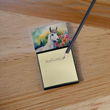 Load image into Gallery viewer, Llama Sticky Note Holder- Refiilable Desk Accessory Note Pad