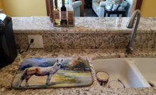 Load image into Gallery viewer, Llama Dish Drying Mat