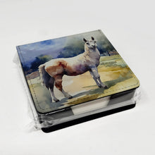 Load image into Gallery viewer, Llama PU Leather Note Paper Holder
