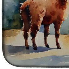 Load image into Gallery viewer, Llama Dish Drying Mat