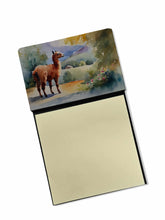Load image into Gallery viewer, Llama Sticky Note Holder- Refiilable Desk Accessory Note Pad