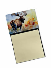 Load image into Gallery viewer, Moose Sticky Note Holder- Refiilable Desk Accessory Note Pad