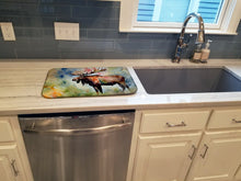 Load image into Gallery viewer, Moose Dish Drying Mat