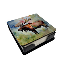Load image into Gallery viewer, Moose PU Leather Note Paper Holder