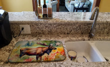 Load image into Gallery viewer, Moose Dish Drying Mat
