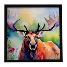 Load image into Gallery viewer, Moose Framed Metal Print
