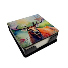 Load image into Gallery viewer, Moose PU Leather Note Paper Holder