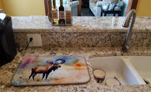 Load image into Gallery viewer, Moose Dish Drying Mat