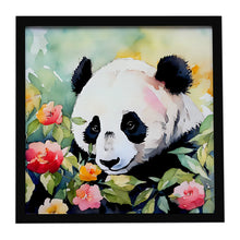Load image into Gallery viewer, Panda Framed Metal Print