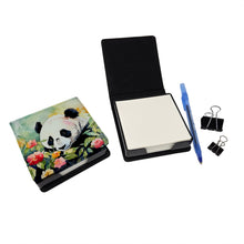 Load image into Gallery viewer, Panda PU Leather Note Paper Holder