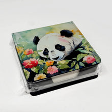 Load image into Gallery viewer, Panda PU Leather Note Paper Holder