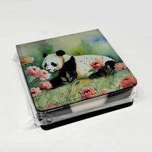 Load image into Gallery viewer, Panda PU Leather Note Paper Holder