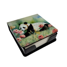 Load image into Gallery viewer, Panda PU Leather Note Paper Holder
