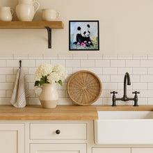 Load image into Gallery viewer, Panda Framed Metal Print