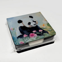 Load image into Gallery viewer, Panda PU Leather Note Paper Holder