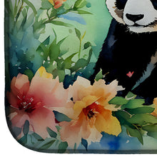 Load image into Gallery viewer, Panda Dish Drying Mat