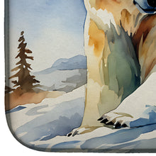 Load image into Gallery viewer, Polar Bear Dish Drying Mat