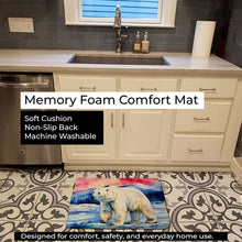 Load image into Gallery viewer, Polar Bear Memory Foam Kitchen Mat DAC2975RUG