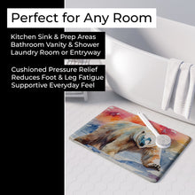 Load image into Gallery viewer, Polar Bear Memory Foam Kitchen Mat DAC2976RUG