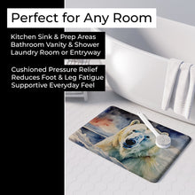 Load image into Gallery viewer, Polar Bear Memory Foam Kitchen Mat DAC2977RUG