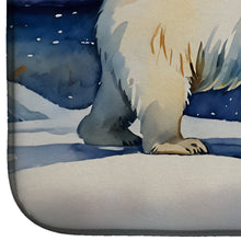 Load image into Gallery viewer, Polar Bear Dish Drying Mat