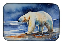Load image into Gallery viewer, Polar Bear Dish Drying Mat