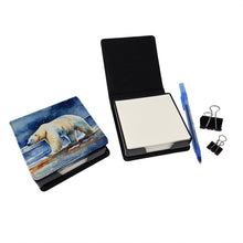 Load image into Gallery viewer, Polar Bear PU Leather Note Paper Holder