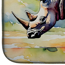 Load image into Gallery viewer, Rhinoceros Dish Drying Mat