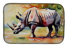 Load image into Gallery viewer, Rhinoceros Dish Drying Mat