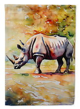Load image into Gallery viewer, Rhinoceros Garden Flag – Outdoor Decorative Yard Flag