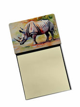 Load image into Gallery viewer, Rhinoceros Sticky Note Holder- Refiilable Desk Accessory Note Pad