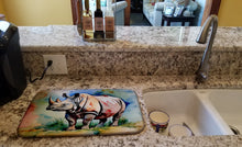 Load image into Gallery viewer, Rhinoceros Dish Drying Mat