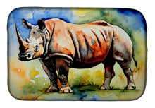 Load image into Gallery viewer, Rhinoceros Dish Drying Mat