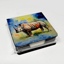 Load image into Gallery viewer, Rhinoceros PU Leather Note Paper Holder
